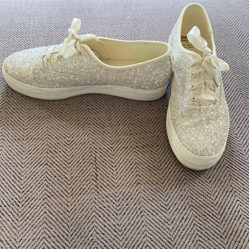 Kate spade bride sneakers only worn at wedding